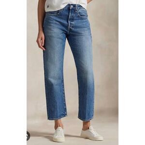 Lauren Ralph Lauren high rise straight crop jeans 14